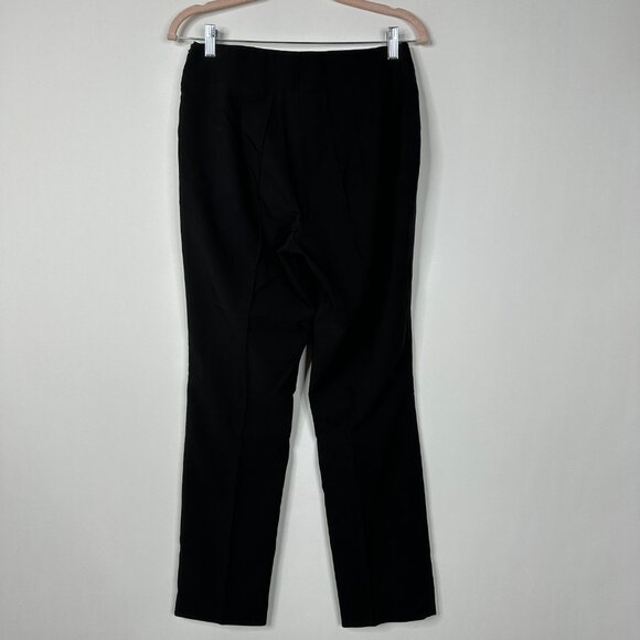 2/$24 Tahari Darted Dress Pants High Rise Black Small #A0354 TRB2 - Picture 4 of 8